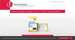 Desktop Screenshot of medi-spezial.de